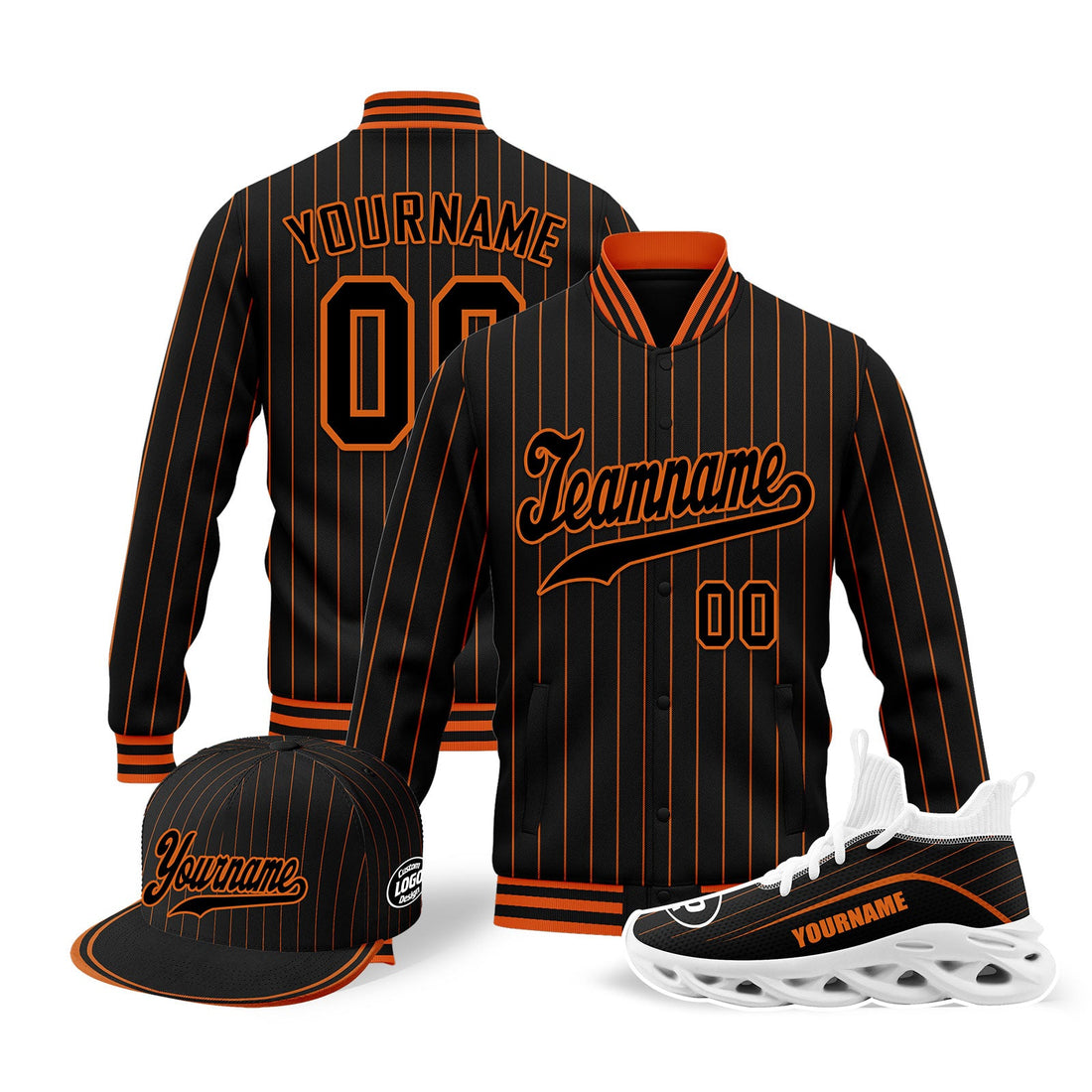 Gift Ideas,Custom Jacket MaxSoul Shoes and Hat Combo Offer Personalized Combo ZH-D020239-3