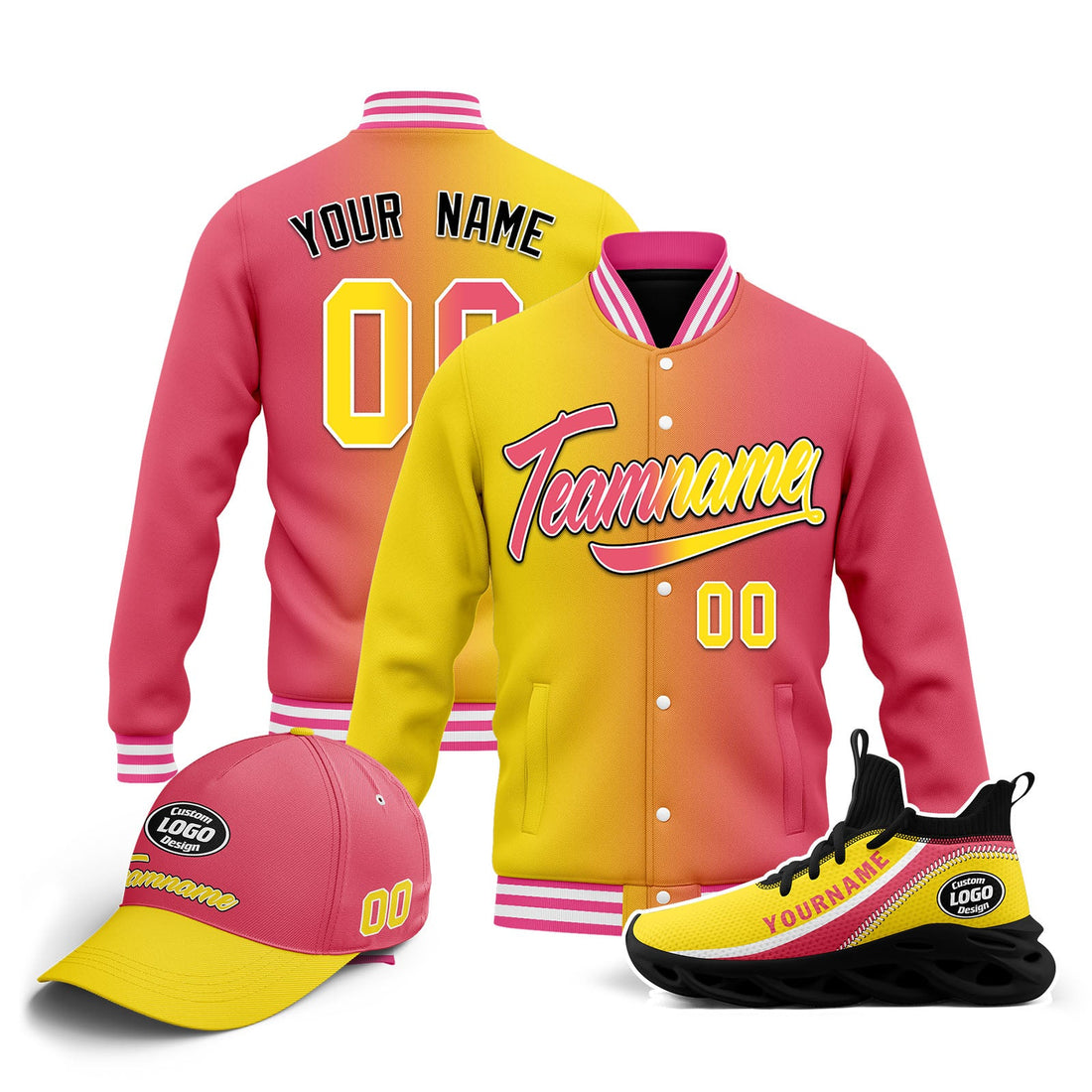 Custom Jacket MaxSoul Shoes and Hat Combo Offer Personalized Combo ZH-D028014-2