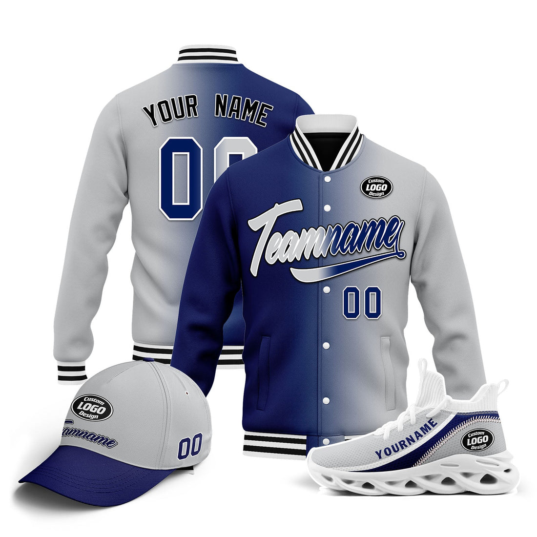 Custom Jacket MaxSoul Shoes and Hat Combo Offer Personalized Combo ZH-D028015-16