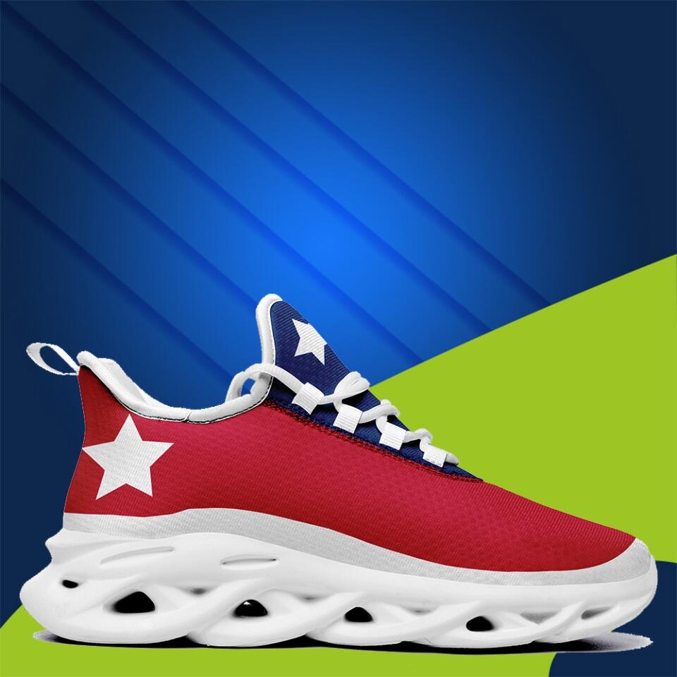 Personalized Corporate Gifts, custom company gifts MaxSoul-B03009 Custom Max Soul American Flag, USA Flag Sneakers Max Soul, Shoes, Printed Shoes