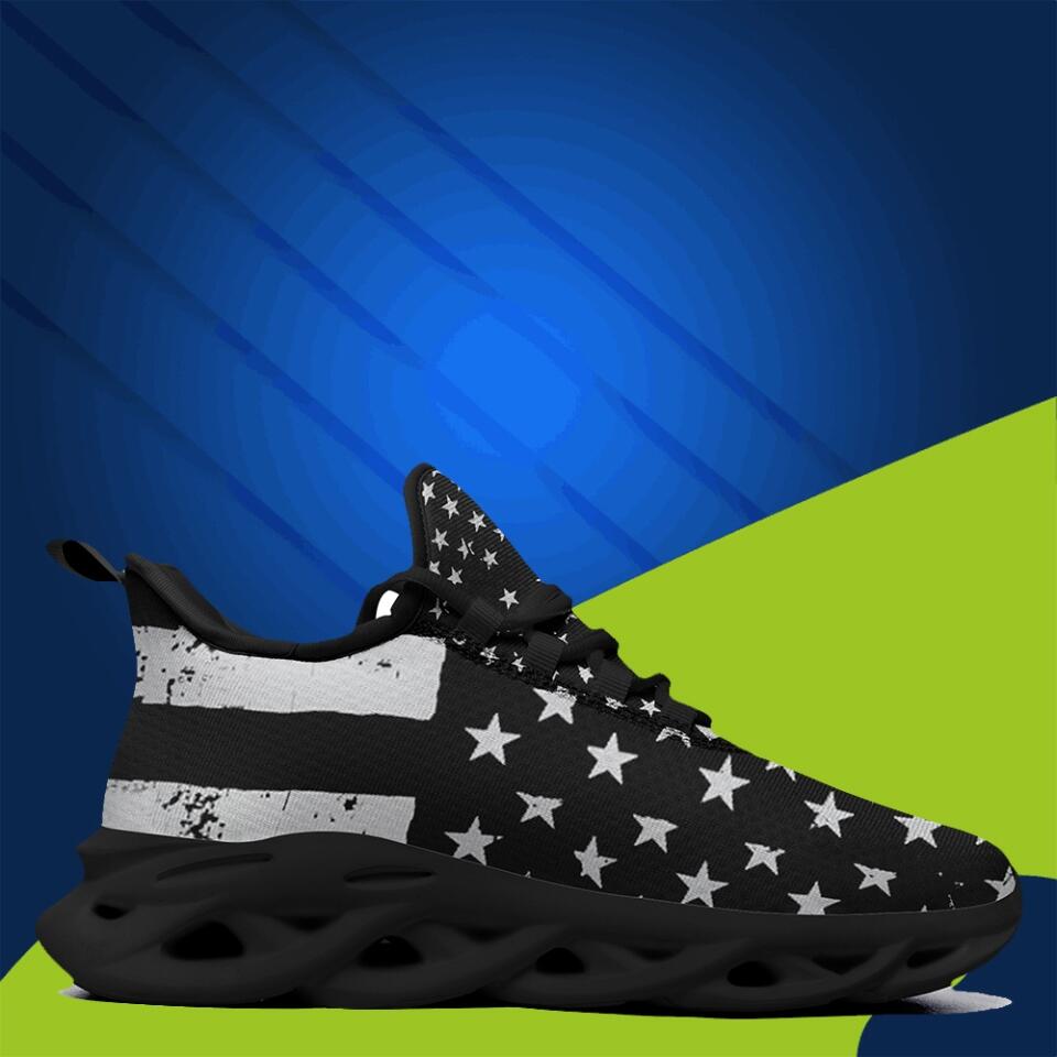Custom Logo Gifts, personalized company gifts MaxSoul-B03012 Custom Max Soul American Flag, USA Flag Sneakers Max Soul, Shoes, Printed Shoes