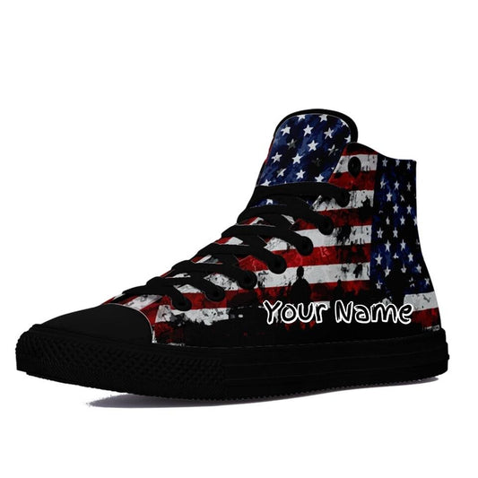 Custom New High Cut, Personalized Sneakers Shoes, Hi-Top-B08002