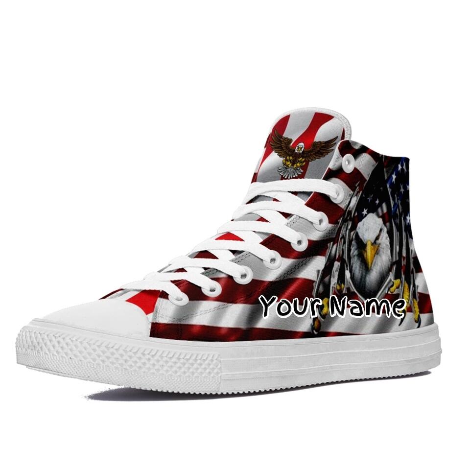 Meaningful gifts for clients, Gifts for Businesses Custom New High Cut, Personalized Sneakers Shoes, Hi-Top-B08015