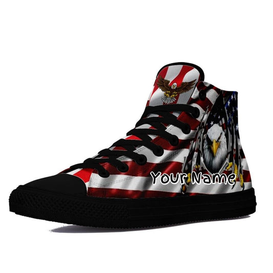 Custom New High Cut, Personalized Sneakers Shoes, Hi-Top-B08016