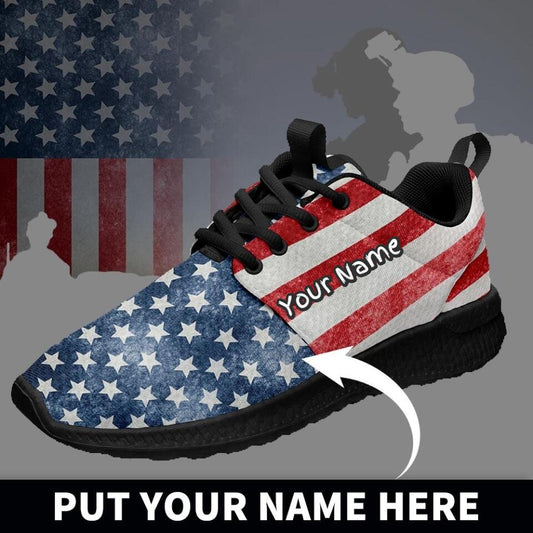 Personalized Name Sneaker Shoes, BLD1-191201001-1