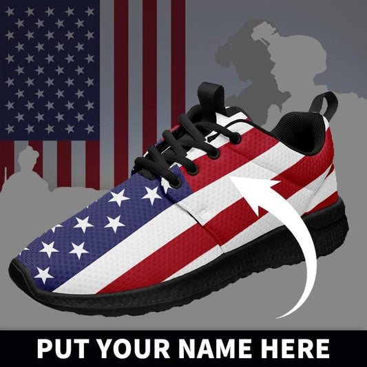 Personalized Name Sneaker Shoes, BLD1-191201003-1