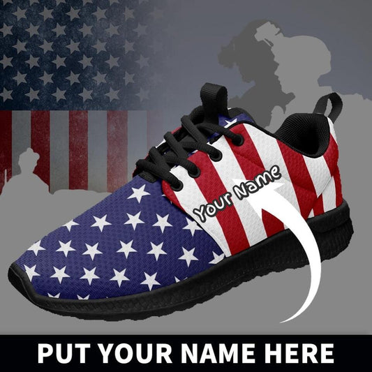 Personalized Name Sneaker Shoes, BLD1-191201006-1