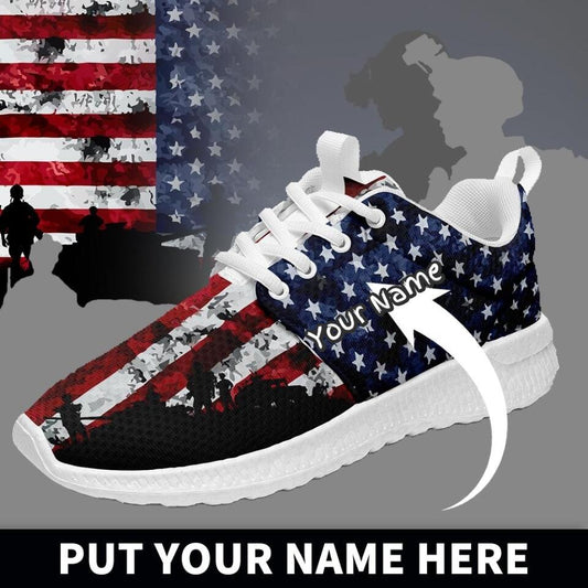 Personalized Name Sneaker Shoes, BLD1-191201009