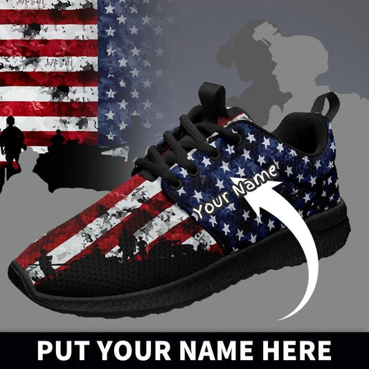 Personalized Name Sneaker Shoes, BLD1-191201009-1