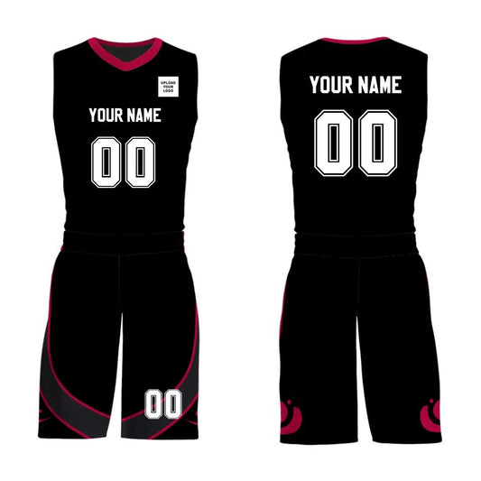 Custom Basketball Jersey and Shorts, Personalized Uniform with Name Number Logo for  Adult Youth Kids, BBJ-221006017