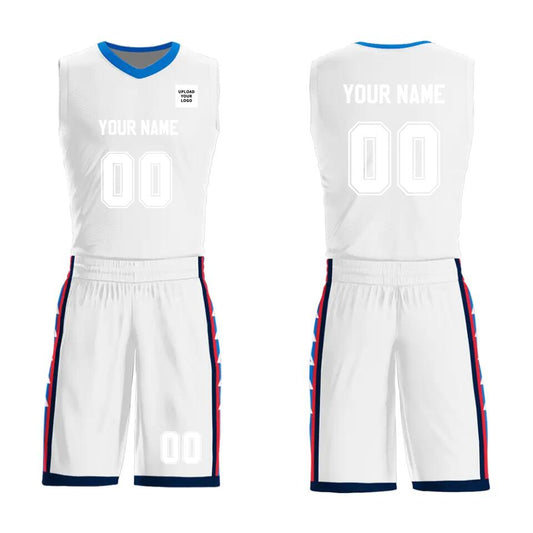 Custom Basketball Jersey and Shorts, Personalized Uniform with Name Number Logo for  Adult Youth Kids, BBJ-221006023