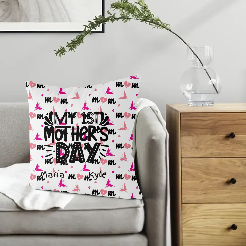 Custom Logo Gifts, Business Gifts For Clients Mother's Day - Personalized Pillow, Pillow-C04105