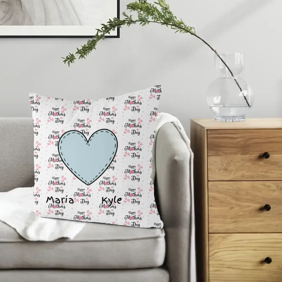 Customized Business Gifts, Personalized Corporate Gifts Mother's Day - Personalized Pillow, Pillow-C04107