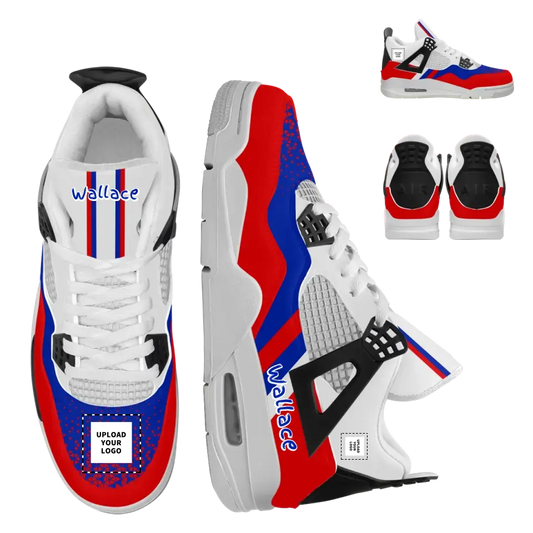 Personalized Sneakers, Custom Sneakers, Put name or business name on it, AJ4-C05103