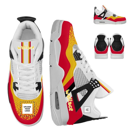 Personalized Sneakers, Custom Sneakers, Put name or business name on it, AJ4-C05104