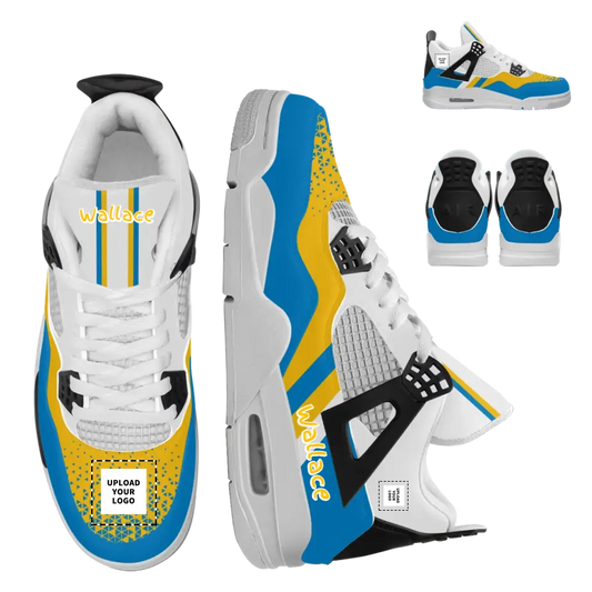 Personalized Sneakers, Custom Sneakers, Put name or business name on it, AJ4-C05109