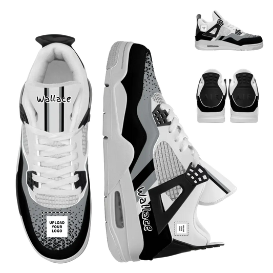 Personalized Sneakers, Custom Sneakers, Put name or business name on it, AJ4-C05111