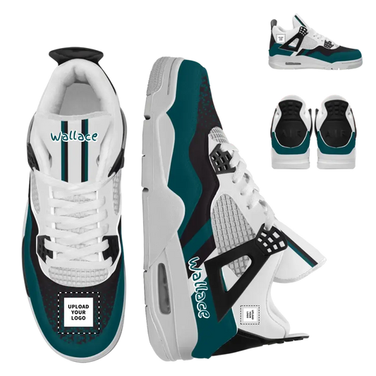 Personalized Sneakers, Custom Sneakers, Put name or business name on it, AJ4-C05112