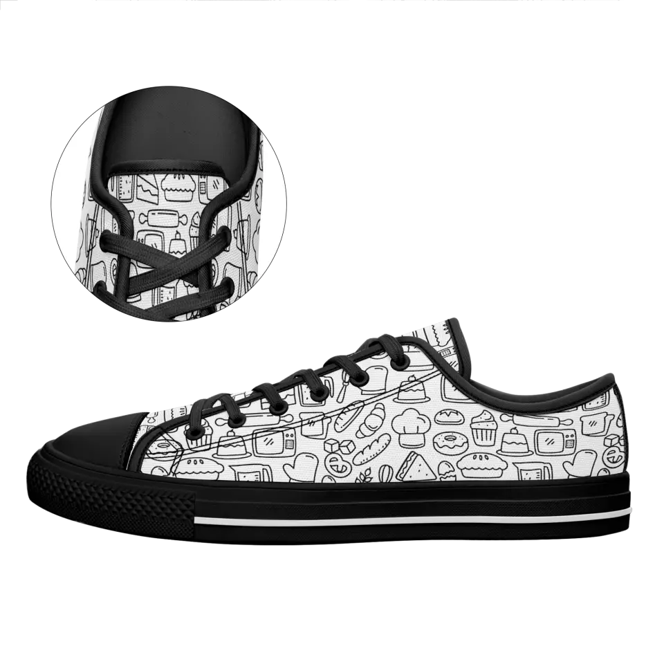 Business Gifts For Clients, personalized corporate gifts Illustration space style Low Top Shoes Sneakers, Casual Shoes, Custom Shoes, Mens, Womens, Children Kids Shoes, KWL-C0561