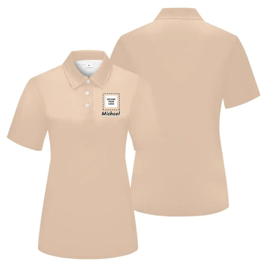Add your team/Company's logo to these custom Women's Polo shirts-Embroidery! YW128-C0601