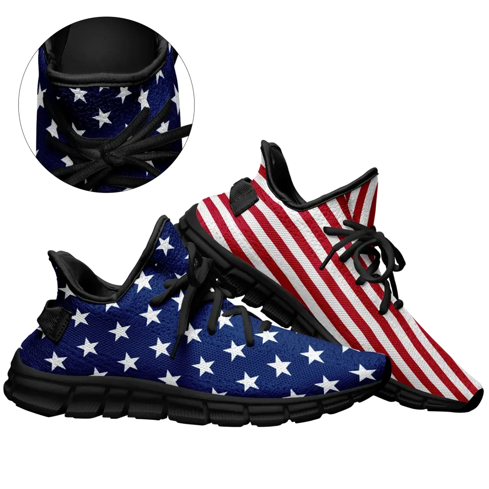 Business Gifts For Clients, Thank you gifts for clients Personalized Sneaker Cheerleading shoes, Casual shoes for Independence Day July 4th, TWX05-C0602