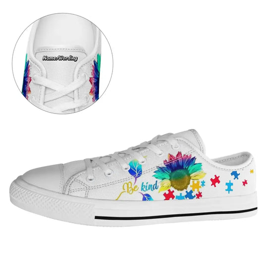 Personalized Back to School Shoes, Canvas Sneaker, Walking Shoes for Student, Teacher, KWL-23020019