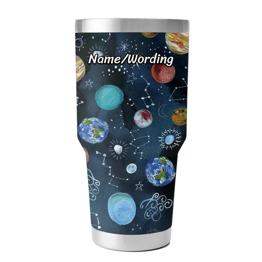 Personalized Back to School Cup, 30oz Cup with Rainbow and colorful design, PR263-30oz-23020041
