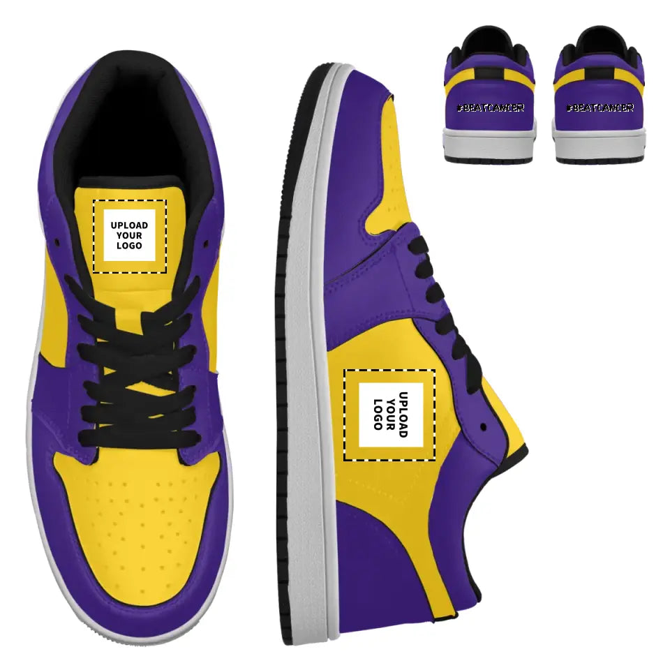 Gifts for Businesses, branded client gifts Persoanlized American Cancer Society Sneakers, Custom Relay For Life Shoes, Love's Gift Shoes,AJ1-C03200