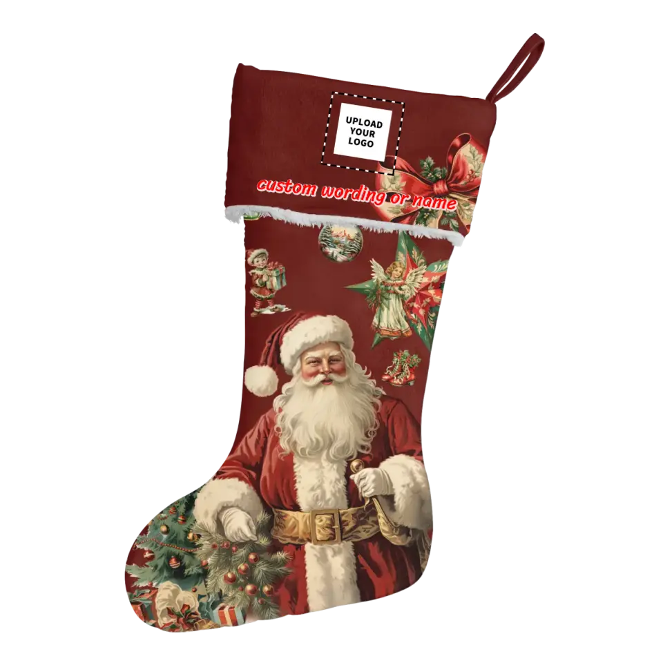 Custom Corporate Gifts, company logo gifts Personalized Christmas Sock, Custom Festival Sock, Personalized Family,Team, Company Gift,PR266-23020097
