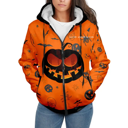 Personalized Skull Hoodies, Custom Bat, Ghost, Pumpkin Hoodies, Halloween Gift